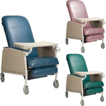 DYNAREX Dynarex Geri Chair Recliner, 3 Positions, Blueridge 10520
